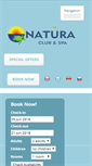 Mobile Screenshot of hotelnaturaclub.com